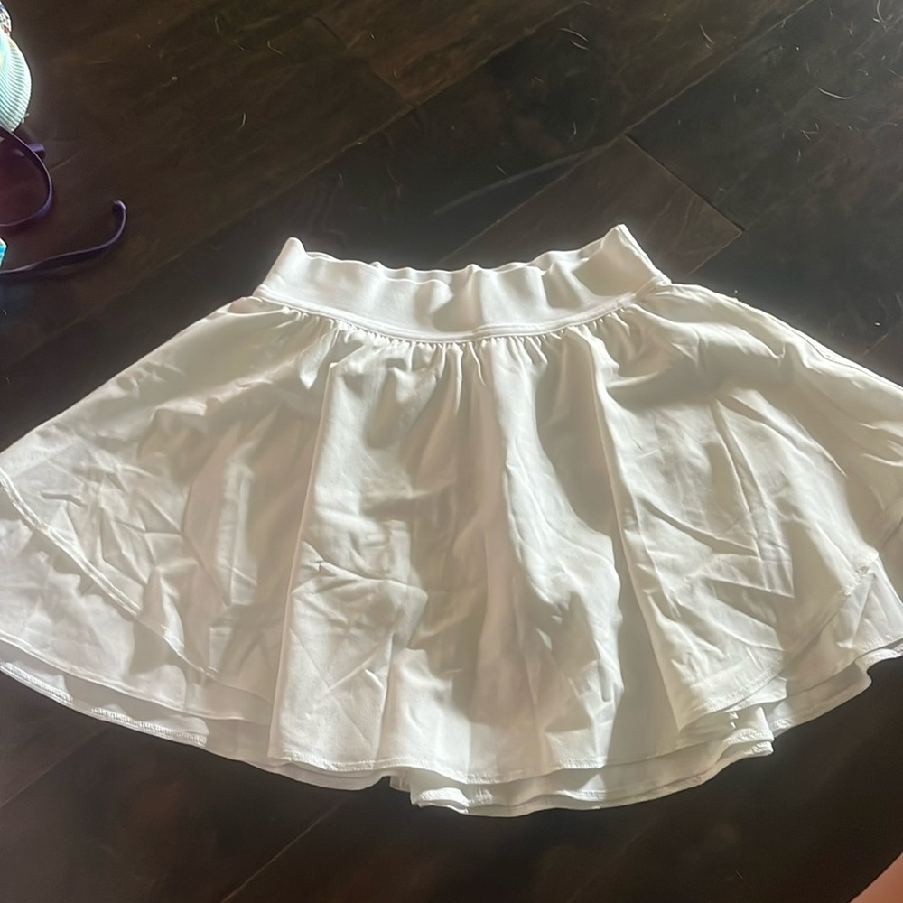 lululemon court rival perforated HR skirt *long